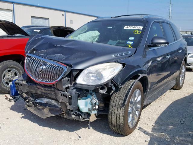 5GAKRDED8CJ295141 - 2012 BUICK ENCLAVE CHARCOAL photo 2