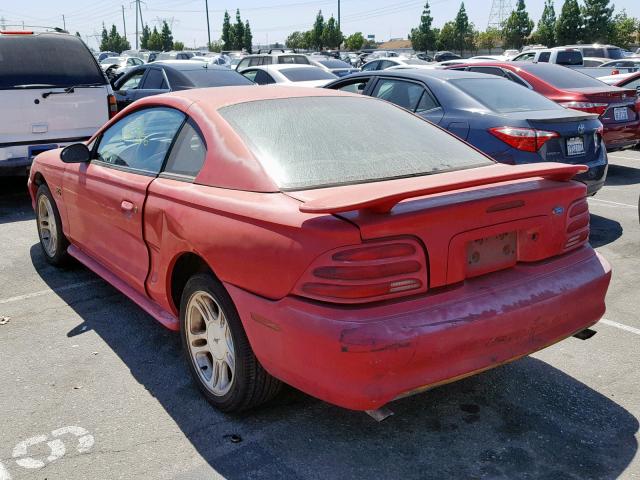 1FALP42T9RF207946 - 1994 FORD MUSTANG GT RED photo 3