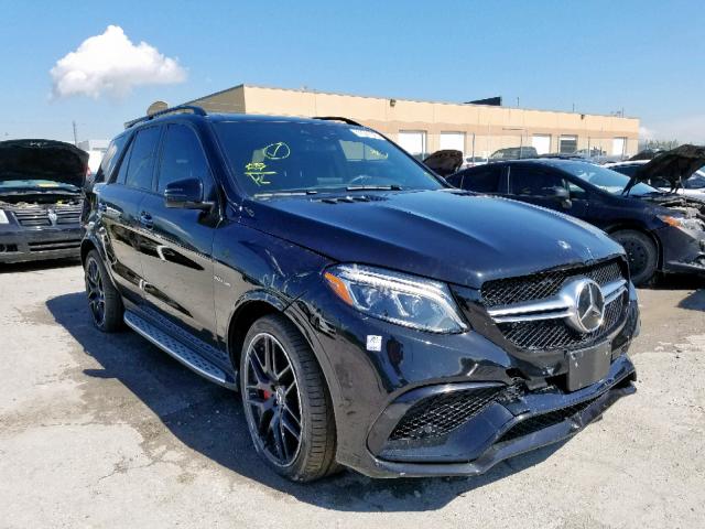 4JGDA7FB9JB120588 - 2018 MERCEDES-BENZ GLE 63 AMG BLACK photo 1