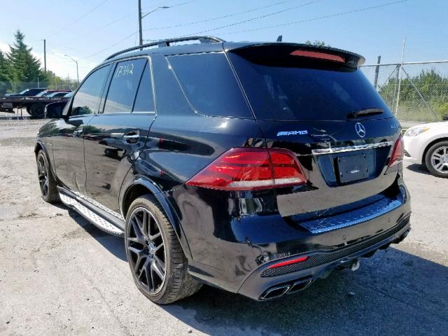 4JGDA7FB9JB120588 - 2018 MERCEDES-BENZ GLE 63 AMG BLACK photo 3