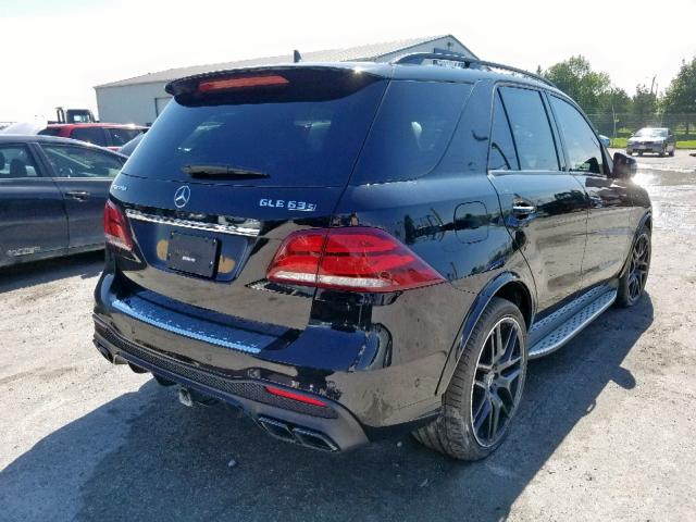 4JGDA7FB9JB120588 - 2018 MERCEDES-BENZ GLE 63 AMG BLACK photo 4