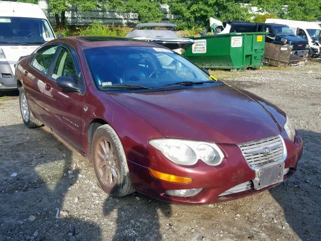 2C3HE66G7YH386875 - 2000 CHRYSLER 300M BURGUNDY photo 1