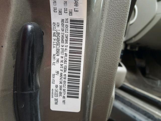 1J8HG48N56C189024 - 2006 JEEP COMMANDER GOLD photo 10