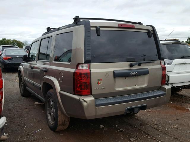 1J8HG48N56C189024 - 2006 JEEP COMMANDER GOLD photo 3