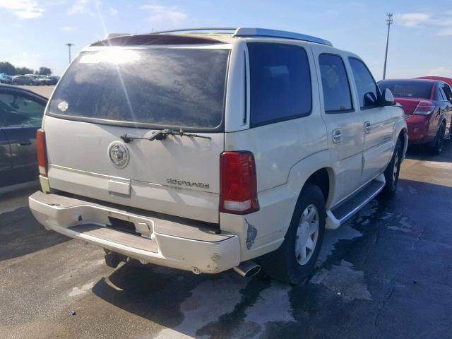 1GYEC63T34R221478 - 2004 CADILLAC ESCALADE L WHITE photo 4