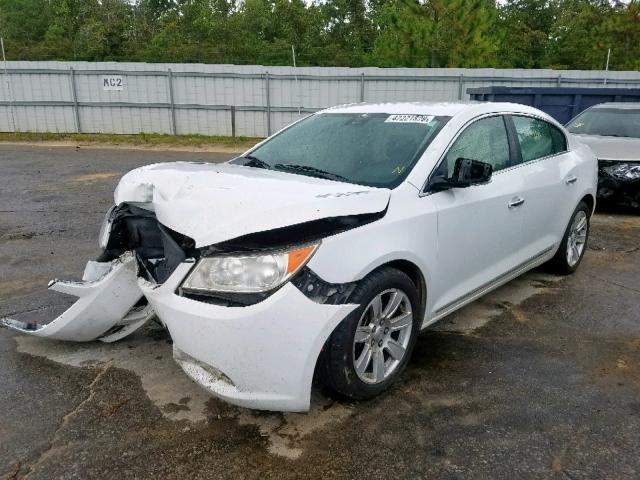 1G4GC5EDXBF142558 - 2011 BUICK LACROSSE C WHITE photo 2