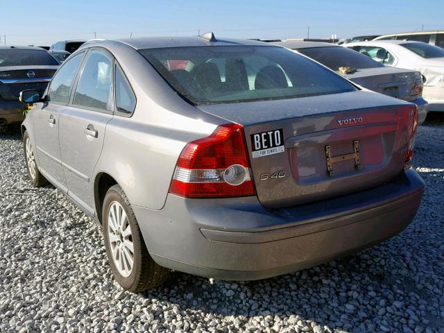 YV1MS382X52085227 - 2005 VOLVO S40 2.4I SILVER photo 3