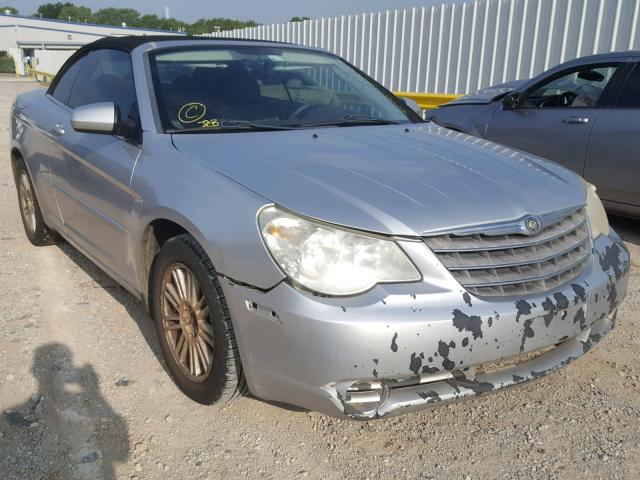 1C3LC55R08N279932 - 2008 CHRYSLER SEBRING TO SILVER photo 1