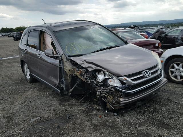 5J6RE4H7XAL089071 - 2010 HONDA CR-V EXL GRAY photo 1