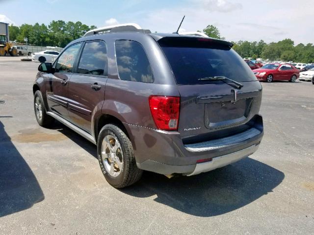 2CKDL33F286068712 - 2008 PONTIAC TORRENT BROWN photo 3