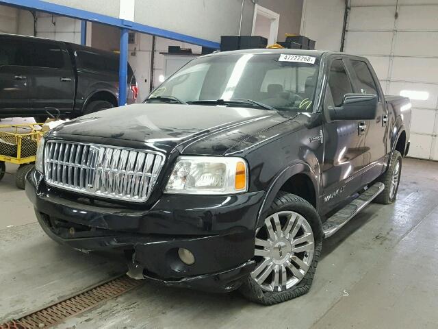 5LTPW18558FJ05223 - 2008 LINCOLN MARK LT BLACK photo 2