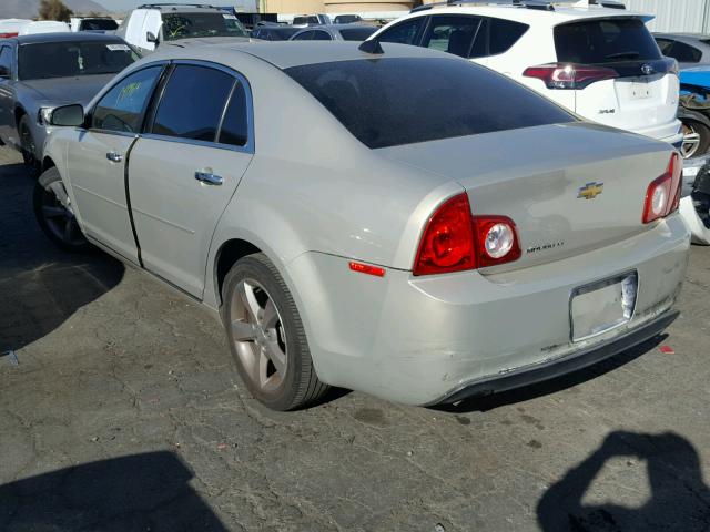 1G1ZC5E05CF191722 - 2012 CHEVROLET MALIBU 1LT თაფლისფერი ფოტო 3