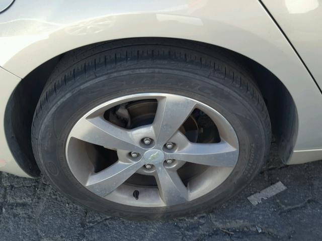 1G1ZC5E05CF191722 - 2012 CHEVROLET MALIBU 1LT თაფლისფერი ფოტო 9