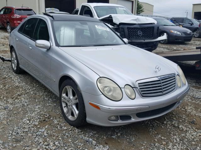 WDBUF56J96A827509 - 2006 MERCEDES-BENZ E 350 SILVER photo 1