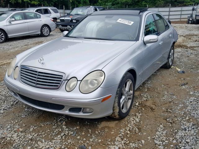 WDBUF56J96A827509 - 2006 MERCEDES-BENZ E 350 SILVER photo 2