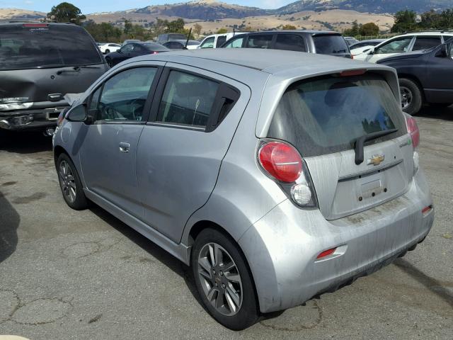 KL8CL6S03GC639818 - 2016 CHEVROLET SPARK EV 2 SILVER photo 3