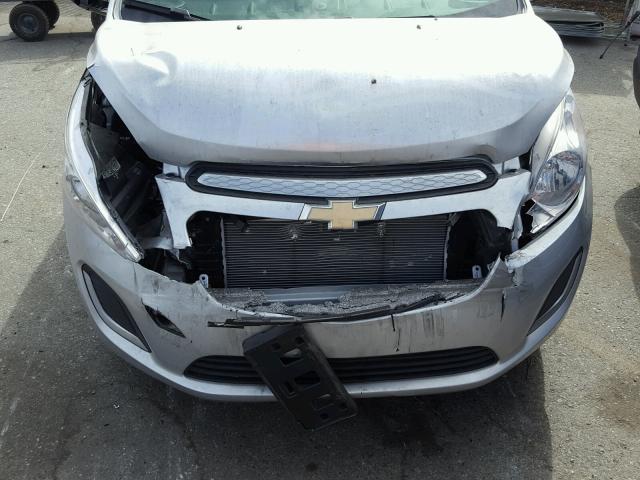 KL8CL6S03GC639818 - 2016 CHEVROLET SPARK EV 2 SILVER photo 9