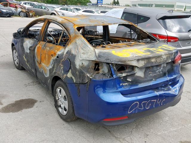 3KPFK4A7XHE133410 - 2017 KIA FORTE LX BURN photo 3