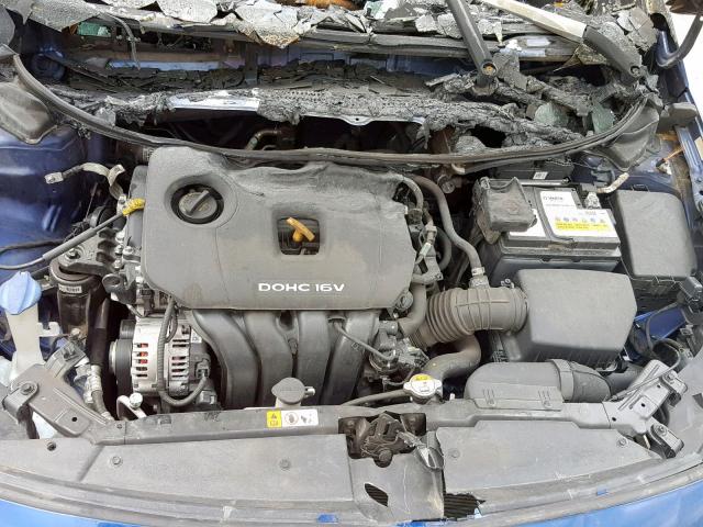 3KPFK4A7XHE133410 - 2017 KIA FORTE LX BURN photo 7