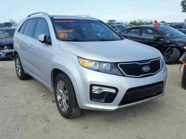 5XYKWDA25BG132019 - 2011 KIA SORENTO SX SILVER photo 1