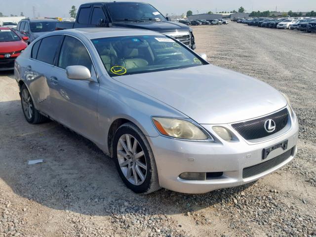 JTHBH96S165015809 - 2006 LEXUS GS 300 SILVER photo 1