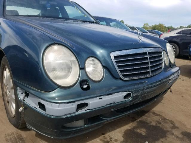 WDBJF82J4YX030434 - 2000 MERCEDES-BENZ E 320 4MAT BLUE photo 9