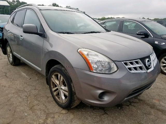 JN8AS5MV2CW377307 - 2012 NISSAN ROGUE S GRAY photo 1