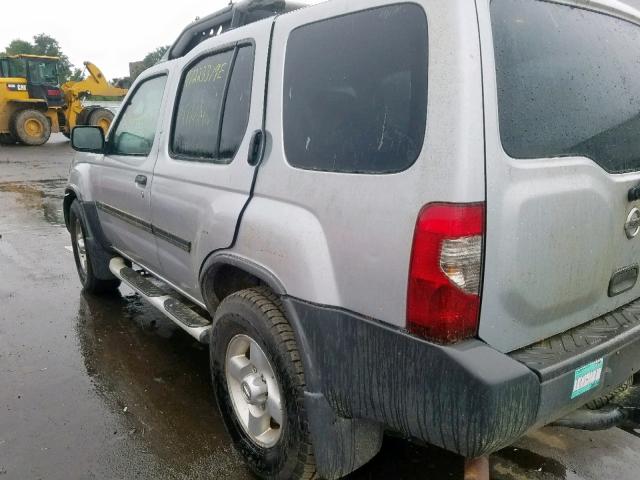 5N1ED28Y43C670634 - 2003 NISSAN XTERRA XE SILVER photo 9