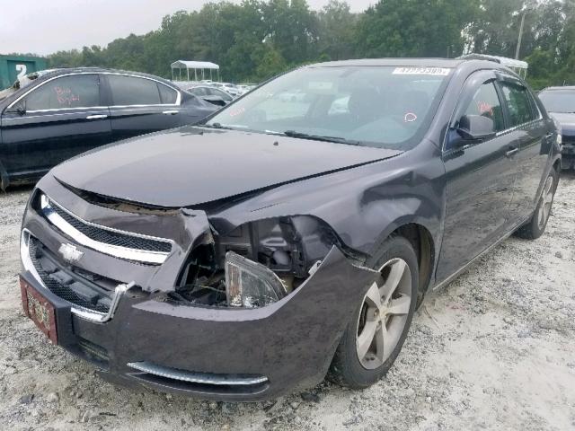 1G1ZC5E18BF160617 - 2011 CHEVROLET MALIBU 1LT GRAY photo 2
