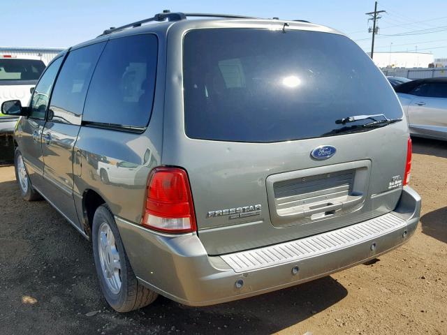 2FMDA52284BA63387 - 2004 FORD FREESTAR S GRAY photo 3