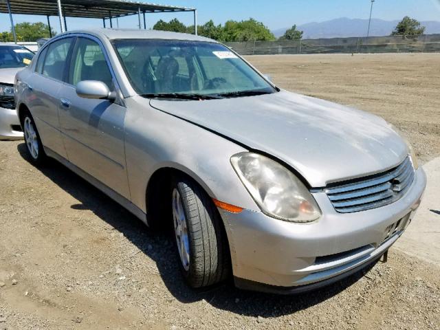 JNKCV51E94M100455 - 2004 INFINITI G35 BEIGE photo 1