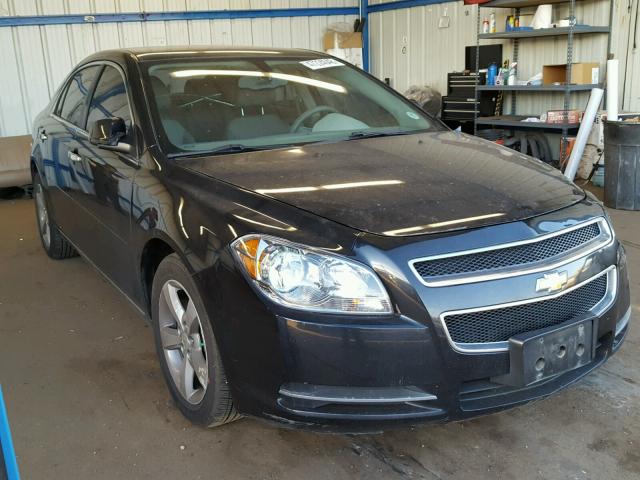 1G1ZC5E02CF154949 - 2012 CHEVROLET MALIBU 1LT BLACK photo 1