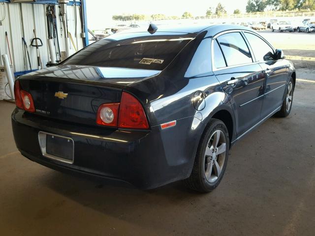 1G1ZC5E02CF154949 - 2012 CHEVROLET MALIBU 1LT BLACK photo 4