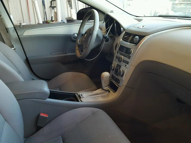 1G1ZC5E02CF154949 - 2012 CHEVROLET MALIBU 1LT BLACK photo 5