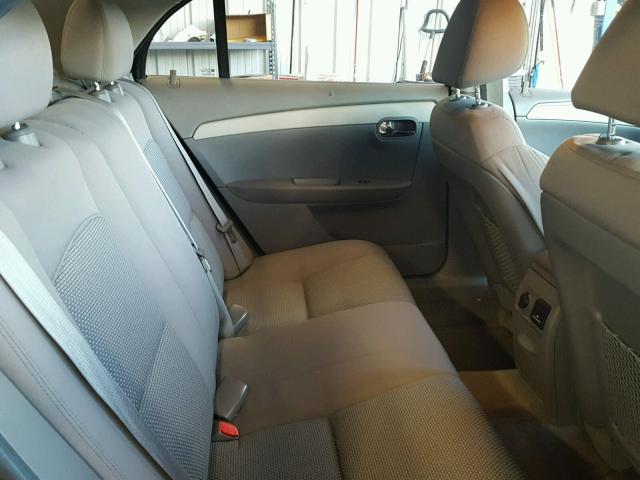 1G1ZC5E02CF154949 - 2012 CHEVROLET MALIBU 1LT BLACK photo 6