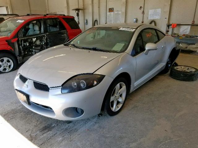 4A3AK24F48E003746 - 2008 MITSUBISHI ECLIPSE GS SILVER photo 2