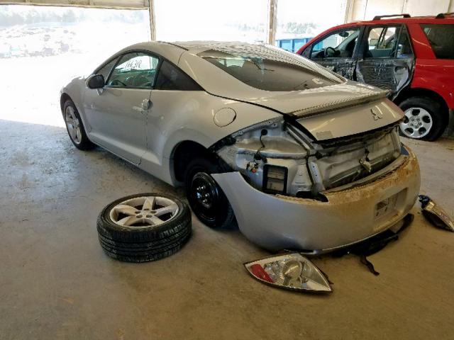 4A3AK24F48E003746 - 2008 MITSUBISHI ECLIPSE GS SILVER photo 3