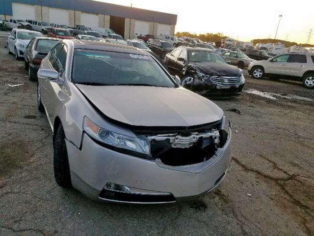 19UUA8F26AA014083 - 2010 ACURA TL SILVER photo 1