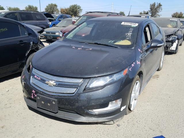 1G1RE6E40EU171086 - 2014 CHEVROLET VOLT BLACK photo 2