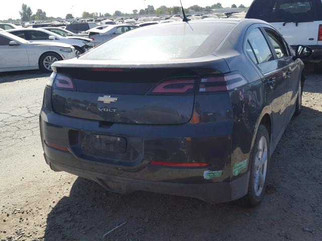 1G1RE6E40EU171086 - 2014 CHEVROLET VOLT BLACK photo 4