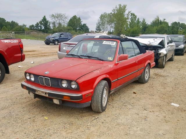 WBABB2311LEC21603 - 1990 BMW 325 IC AUT RED photo 2
