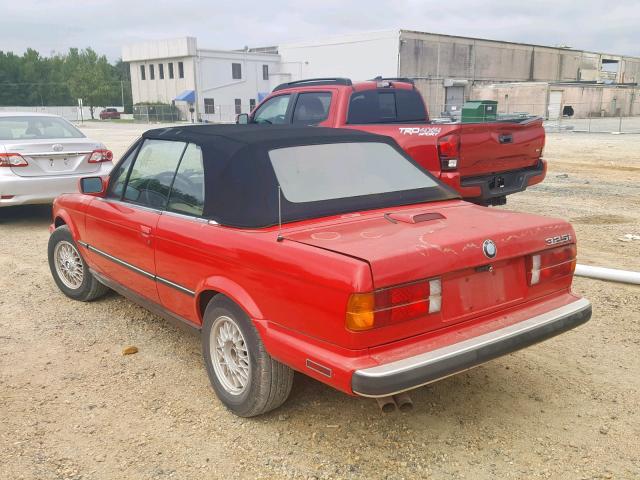 WBABB2311LEC21603 - 1990 BMW 325 IC AUT RED photo 3