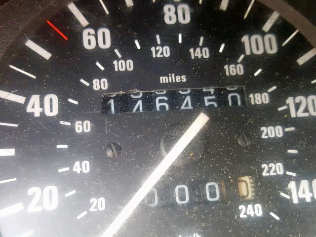 WBABB2311LEC21603 - 1990 BMW 325 IC AUT RED photo 8