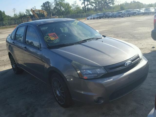 1FAHP3GN2BW142891 - 2011 FORD FOCUS SES GRAY photo 1