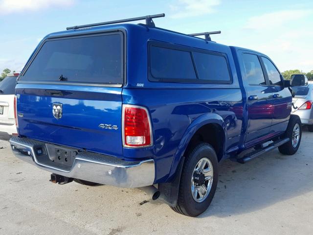 3C6UR5FL9HG584323 - 2017 RAM 2500 LARAM BLUE photo 4