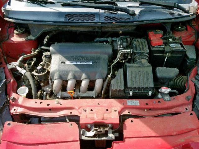 JHMGD38677S051425 - 2007 HONDA FIT S 红色 照片 7