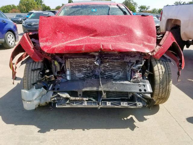 JN1CV6AP6BM503849 - 2011 INFINITI G37 BASE RED photo 9