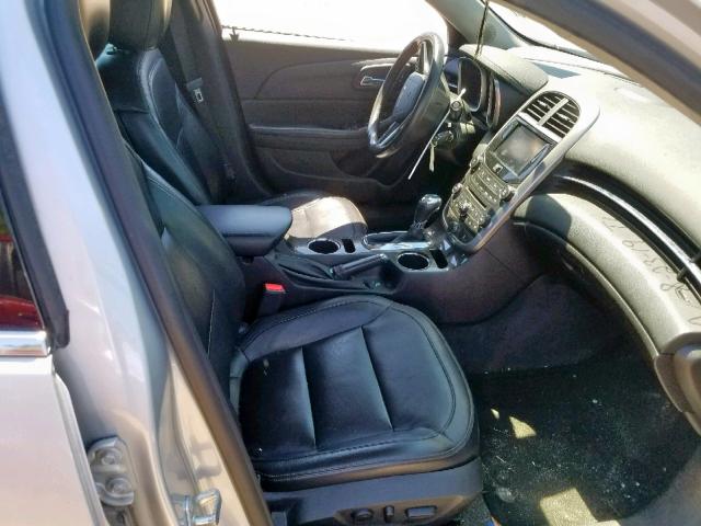 1G11H5S15EF139619 - 2014 CHEVROLET MALIBU LTZ 银色 照片 5