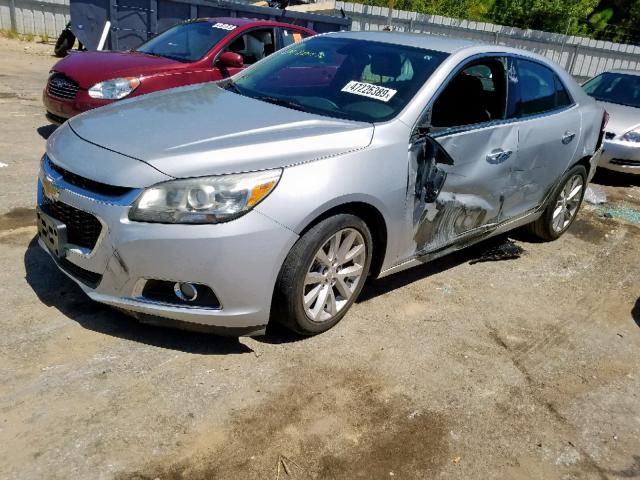 1G11H5S15EF139619 - 2014 CHEVROLET MALIBU LTZ 银色 照片 9