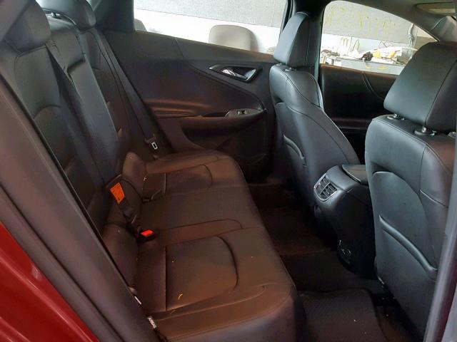 1G1ZJ5SU4GF331388 - 2016 CHEVROLET MALIBU HYB BURGUNDY photo 6